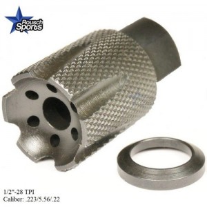 LCXS Low Concussion Linear Muzzle Brake Compensator Compact Custom .223 5.56 AR 15 M4 M16 Best Discount Strike Industries Wholesale AR Parts and Accessories Austin Texas USA 1/2"-28 Strike Industries J-COMP V2 Japan 89 Comp Muzzle brake 5.56/223/.22L