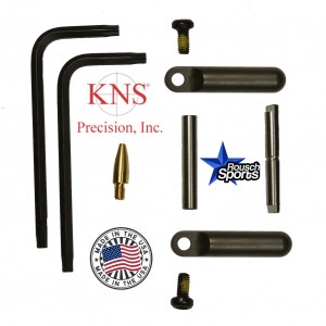 KNS Pins Anti-Walk Pins Non-Rotating Gen Northrop Side Plates BLACK .223 5.56 .308 AR 15 M4 M16 Best Discount Wholesale AR Parts and Accessories Austin Texas 1 .223 5.56 .308 AR 15 M4 M16 Best Discount Wholesale AR Parts and Accessories Austin Texas Stainless Steel
